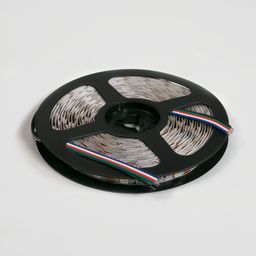 LED lent 5050, 60 LED/m, 19,2 Vt/m, 12V, IP20, Rəng: RGB + soyuq ağ, SWG560-12-19.2-RGB+W-M