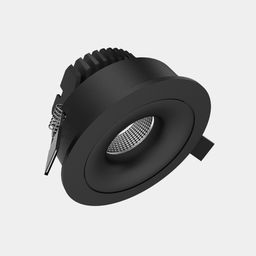 Daxili quraşdırılan maili işıqlandırıcı, MINI COMBO seriyası, Qara, 8Вт, IP20, İsti ağ (3000К), DL-MINI-0801-38-BL-8-WW