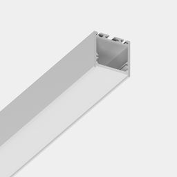 Asma/üstü montajlı alüminium profil Design LED LS3535, 2500 mm, ağ, LS.3535-W-R
