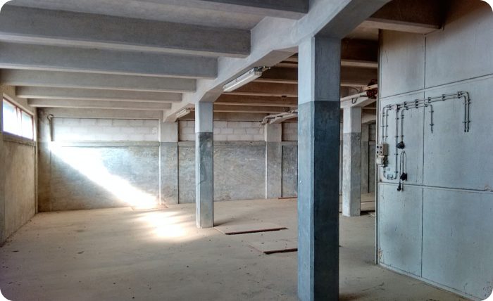 Beton karkas mərhələsi