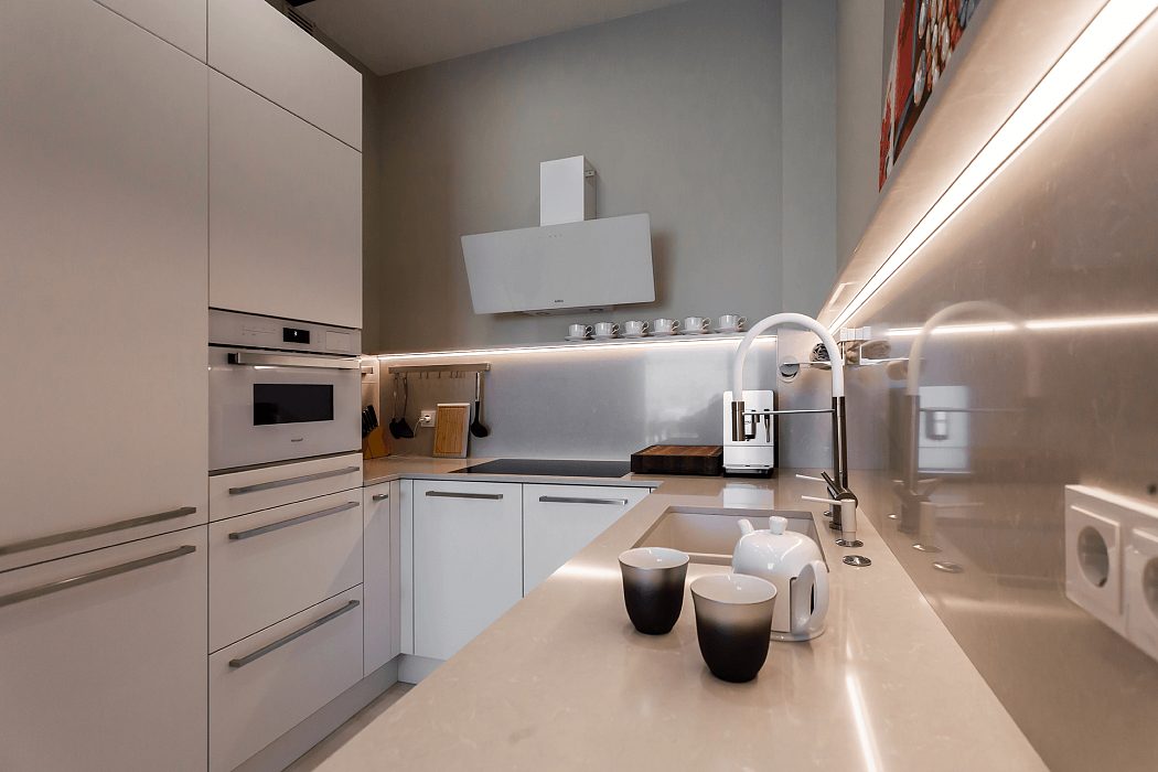 Prime Park yaşayış kompleksində mənzil: işıqlandırma