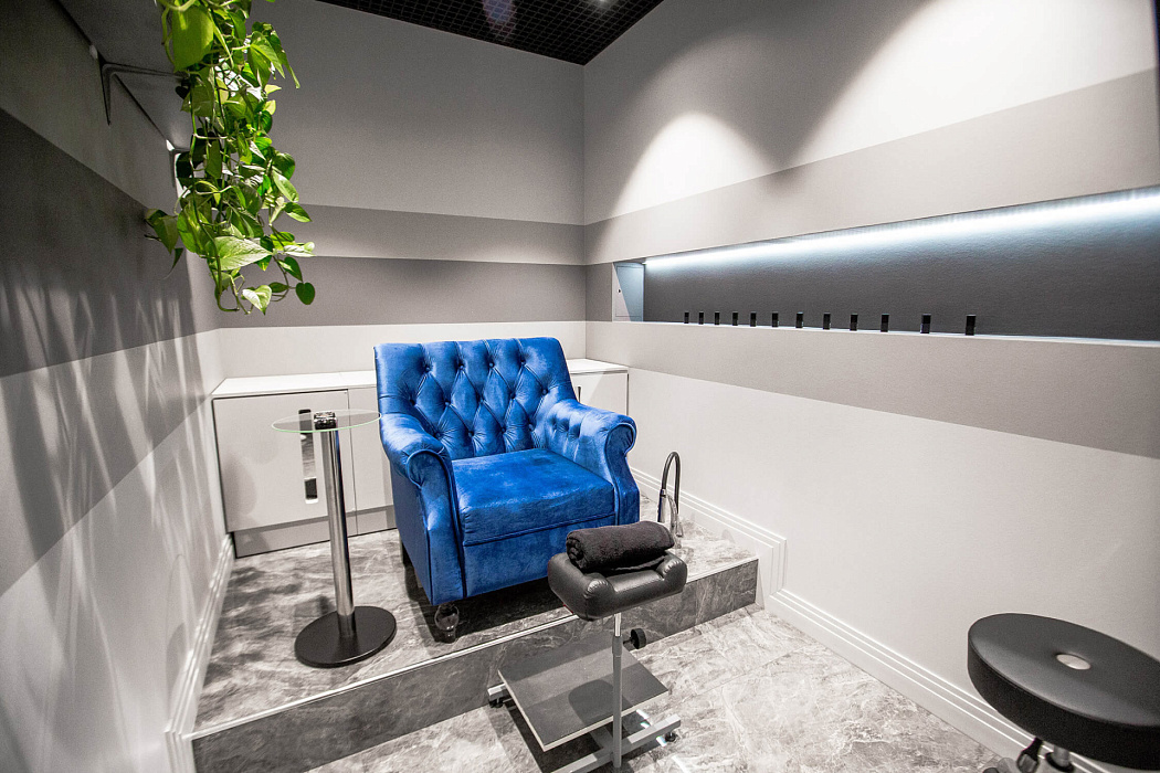 Beauty studio salonu üçün işıqlandırma layihəsi